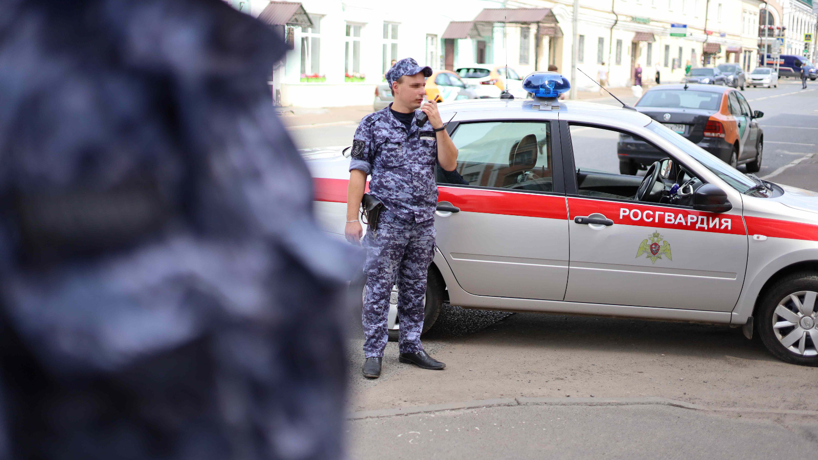 Лада Гранта вневедомственной охраны