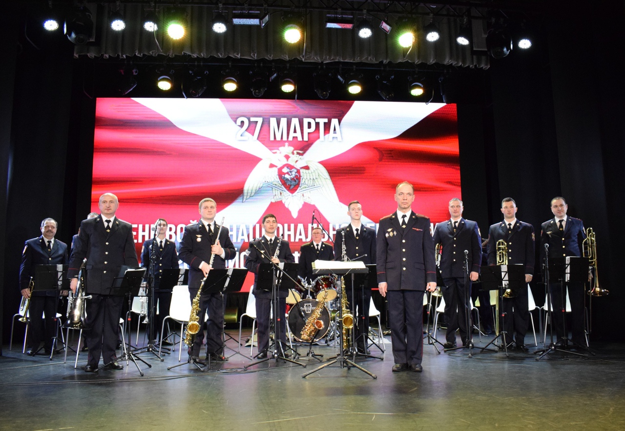 Музыканты военного оркестра казанского полка Росгвардии отметили профессиональный праздник